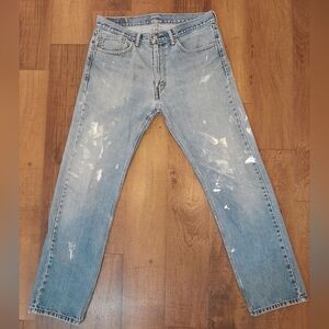 Levi 505 painter jeans 36x34